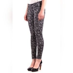 Michael Kors Black and White Skinny Jeans